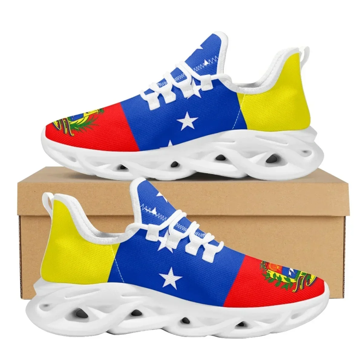 Men'S Shoes Comfortable Walking - أحذية رياضية بعلم فنزويلا للنساء والرجال