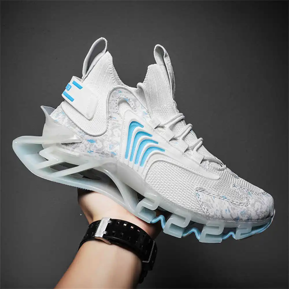 Men'S Shoes Green And White - الأزرق الانزلاق على أحذية طويلة الوردي