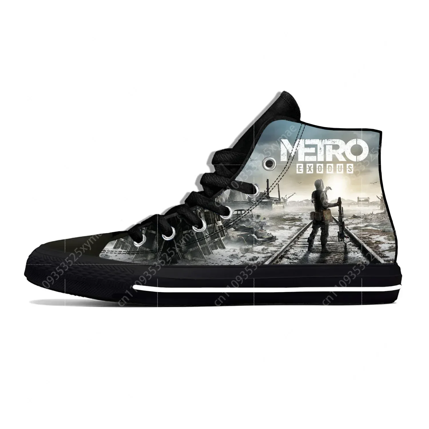 Men Shoes Metro - حذاء رياضي عالي الجودة مطبوع ثلاثي