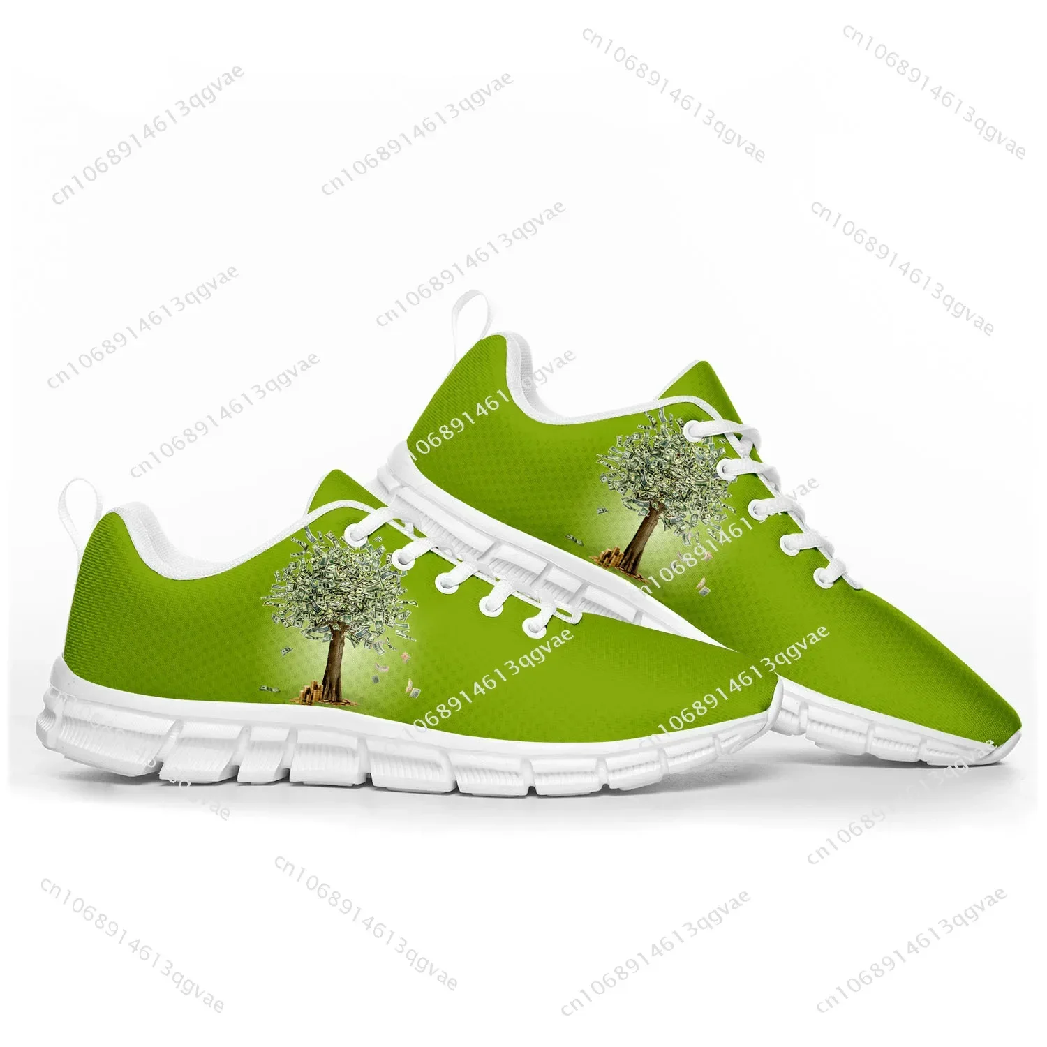 Men'S Shoes Green And White - أحذية رياضية من Dollar Green Tree