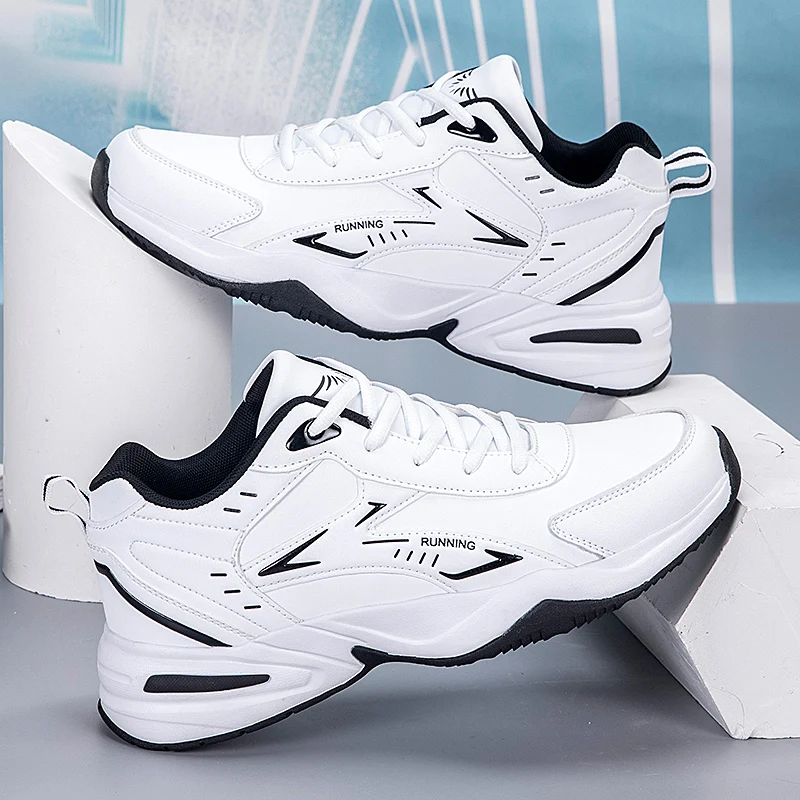 Men Shoes Size 11 - حذاء رياضي رجالي عصري بنعل سميك