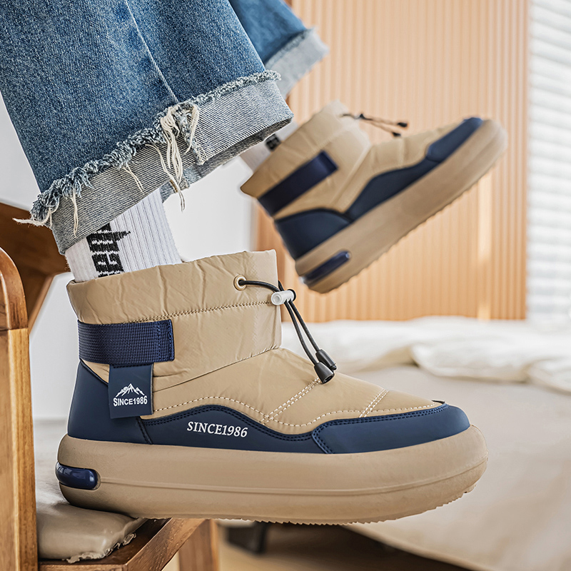 أحذية شتوية رجالية عصرية للثلج - مراجعة Men'S Shoes Comfortable Walking وسعره