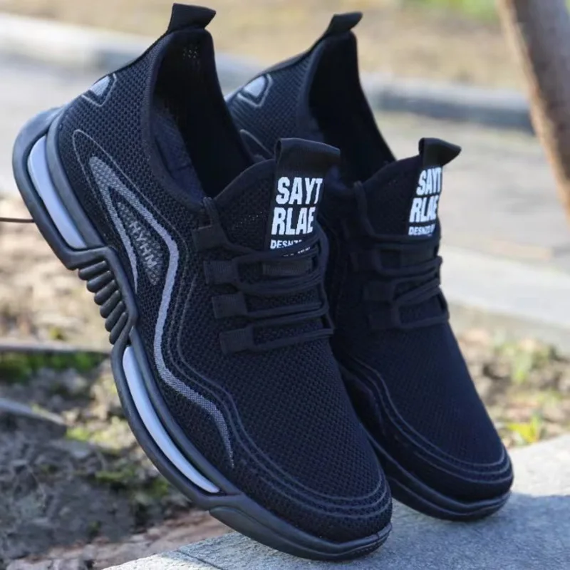 أحذية رجالية منسوجة مريحة للخا - مراجعة Men'S Shoes Comfortable Walking وسعره