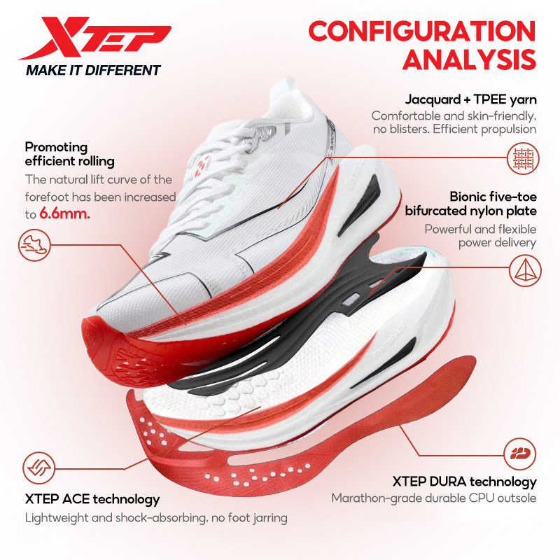 حذاء رياضي رجالي Xtep One Piec - مراجعة Men'S Xtep Shoes وسعره