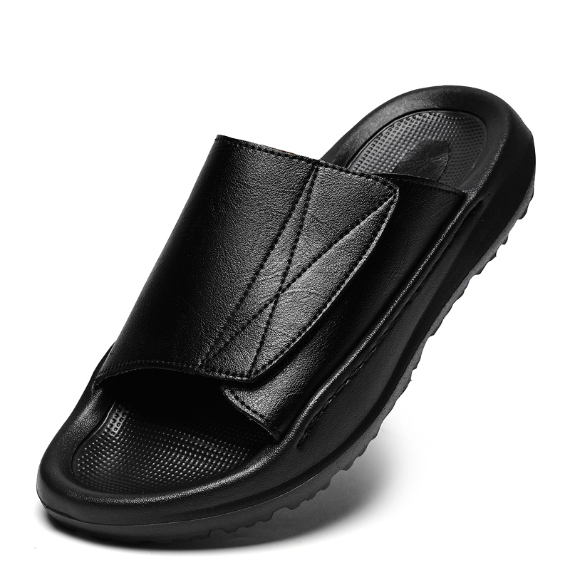 شباشب جلدية سهلة الارتداء للرج - مراجعة Men'S Shoes Comfortable Walking وسعره