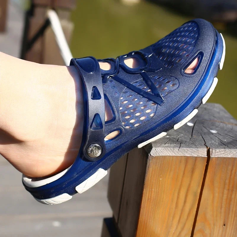 شباشب على الموضة صنادل كاجوال  - مراجعة Men'S Shoes Comfortable Walking وسعره