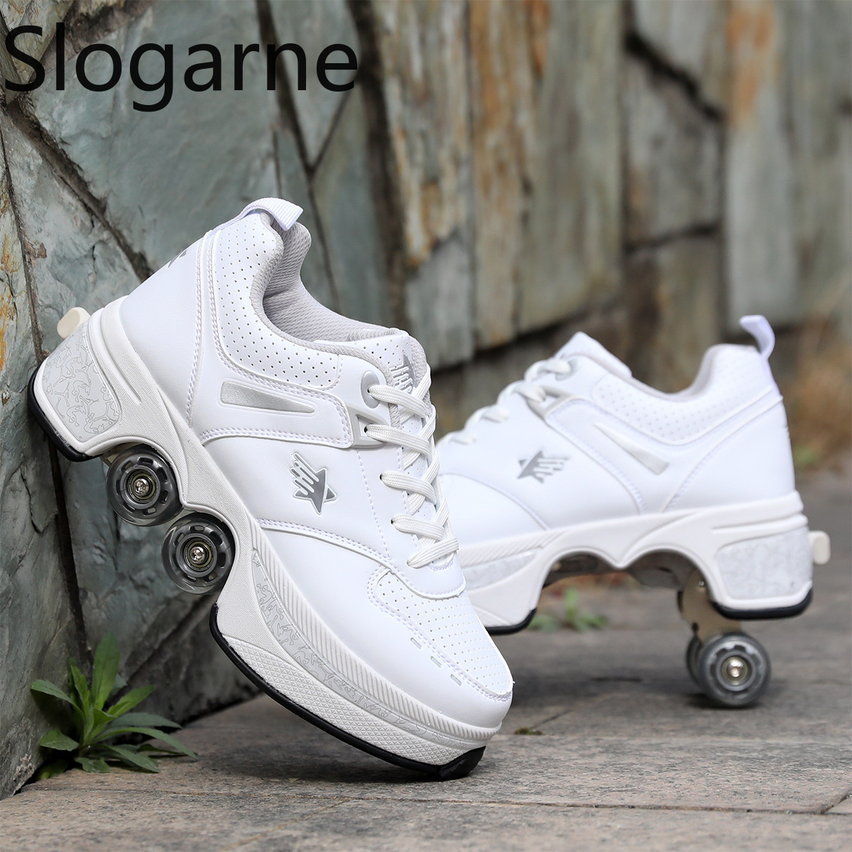 النساء 4 عجلات تشوه زلاجات دوا - مراجعة Men Shoes Size To Women وسعره
