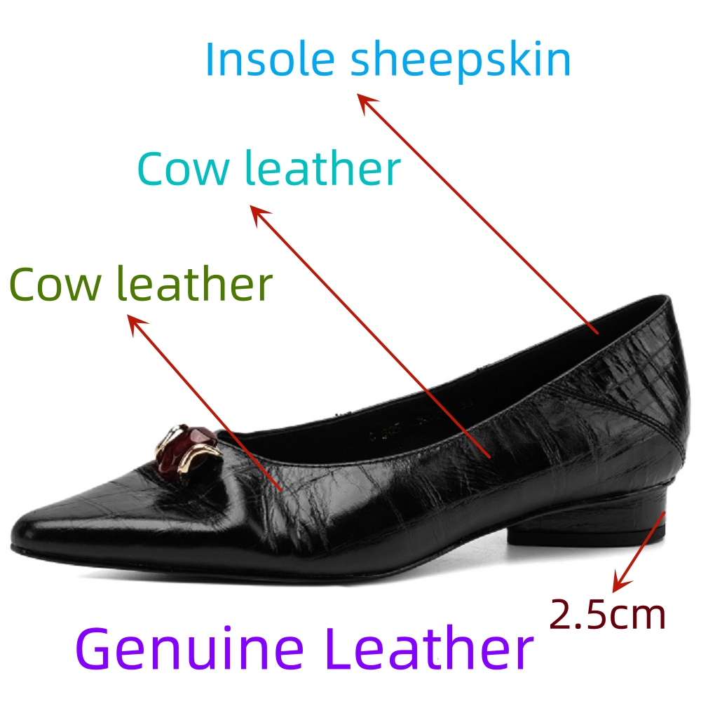 【JOCHEBED HU】حذاء نسائي مصنوع  - مراجعة Men Shoes On وسعره
