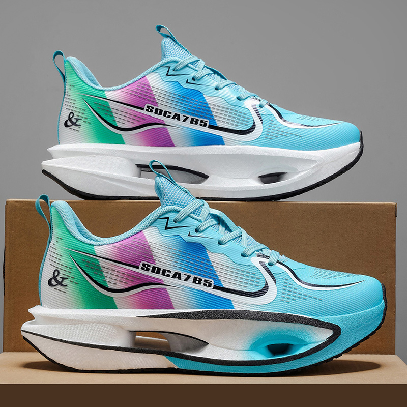 أحذية جري خفيفة الوزن للجنسين  - مراجعة Men'S Shoes Green And White وسعره