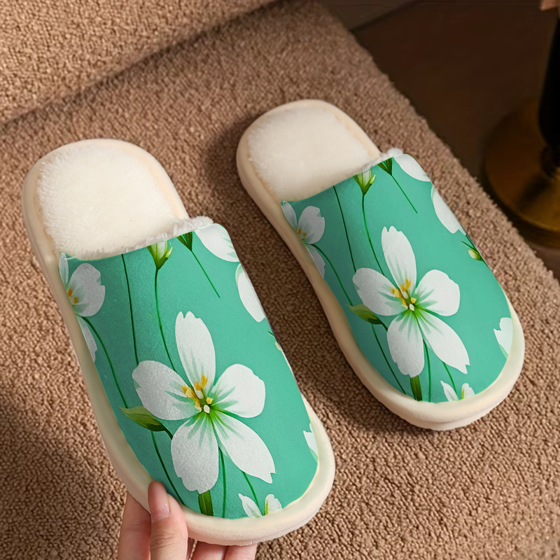 نعال فاخرة من الفرو الأبيض وال - مراجعة Men'S Shoes Green And White وسعره