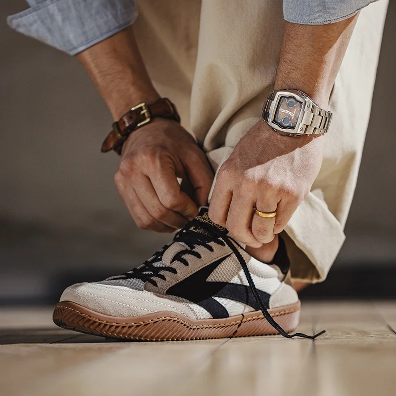 أحذية Maden Retro المرقعة الأل - مراجعة Men'S Shoes Green And White وسعره